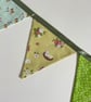 Easter Chicks Bunting - small & reversible - Image 3