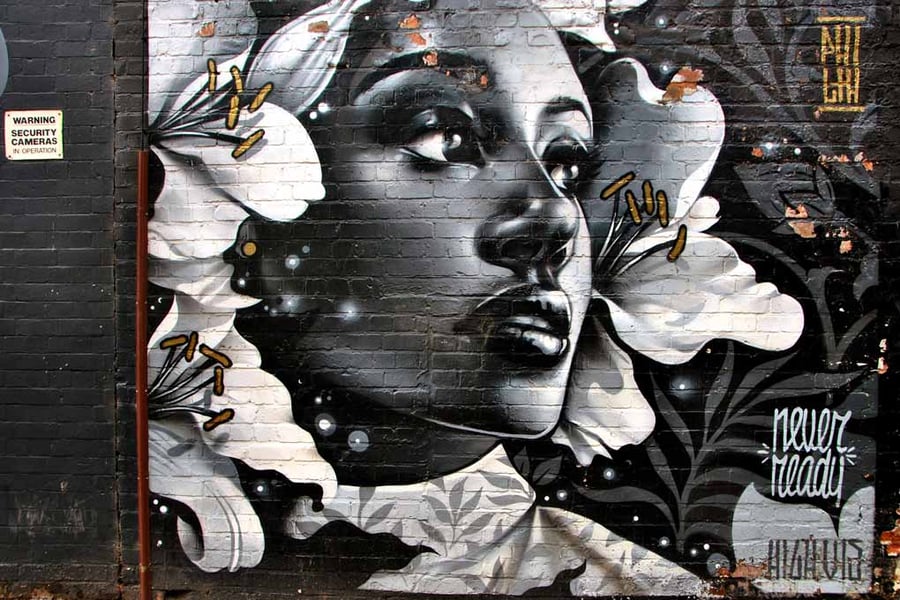 Street Art Graffiti Digbeth Birmingham UK Photograph Print