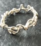 Silver twig ring - Image 2