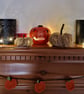 Handmade Crochet Pumpkin Garland Autumn Fall Seasonal Decor Halloween Bunting - Image 2