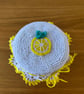 Crochet Lemon Jam Jar Lid Cover - Image 5