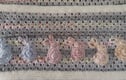 Gently vintage-style baby blankets