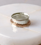 Silver Ring With Copper Spinner