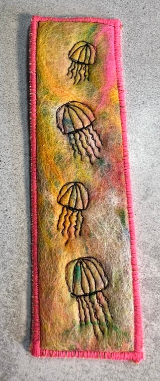 Jelly fish bookmark