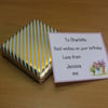Gift wrap option, gift wrap service, personalised gift card, Post to recipient, 