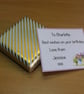 Gift wrap option, gift wrap service, personalised gift card, Post to recipient, 