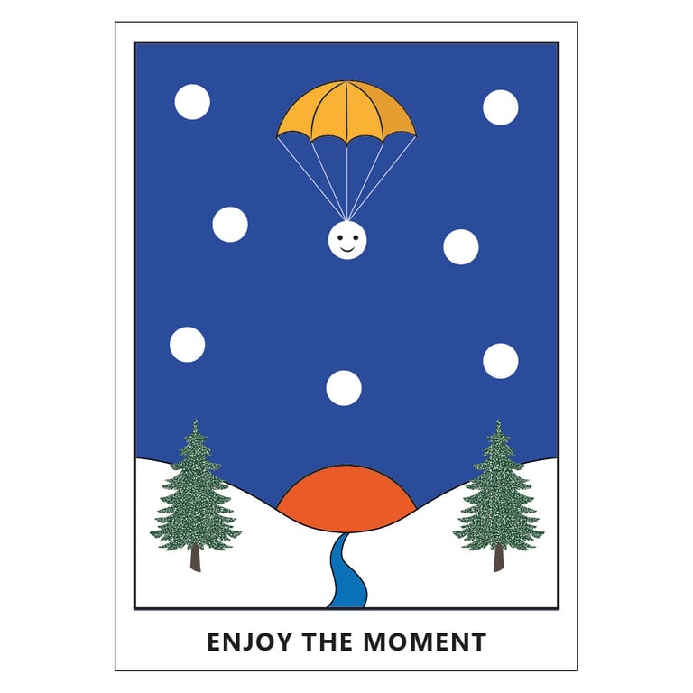 Enjoy The Moment Postcard