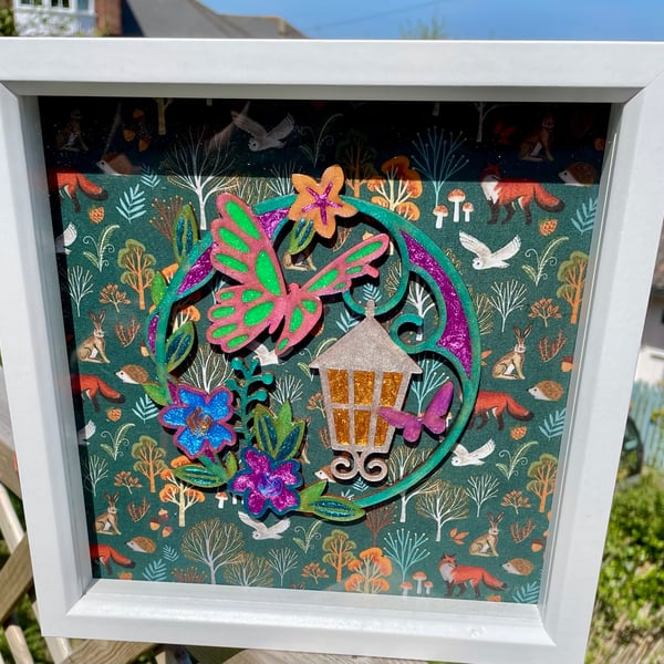 Glow in the Garden – Framed Artwork