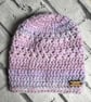 Pink and Purple Beanie