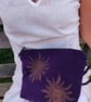 Purple Sun Velvet Makeup Bag - Image 4