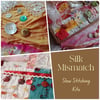 Silk Mismatch - Slow Stitching kits - Perfectly Imperfect