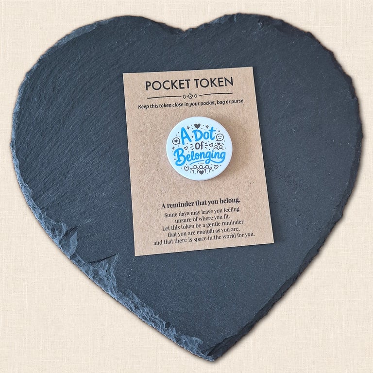 A Dot of Belonging Pocket Token - Little Reminder You Belong