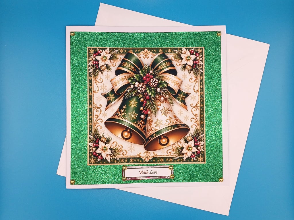 Large Christmas Card, Parents, Wife, Husband, Daughter, Sister