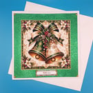 Large Christmas Card, Parents, Wife, Husband, Daughter, Sister