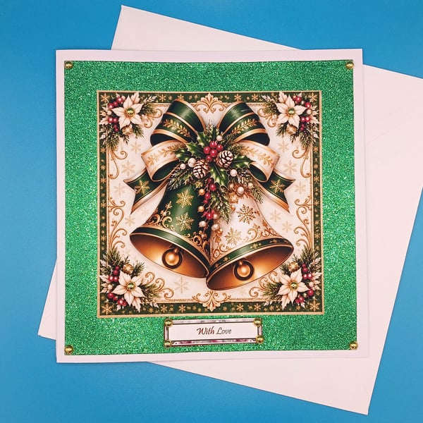Large Christmas Card, Parents, Wife, Husband, Daughter, Sister