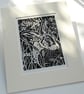 Midsummer Hare, Limited edition Linocut Print - Image 3