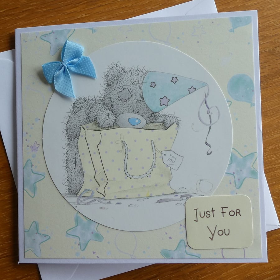 Tatty Teddy Birthday Card - Just For You
