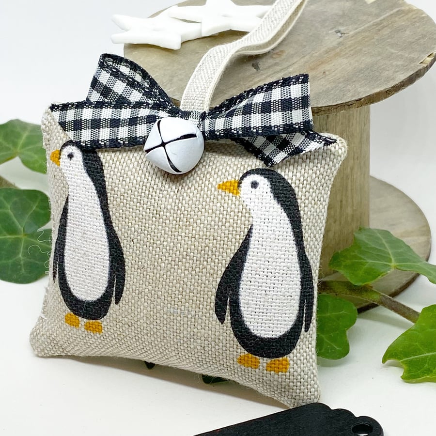 SALE - PENGUIN CHRISTMAS DECORATION
