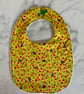 Bib with bumble bees and strawberries - toddler size - Image 2