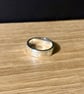 "Phantasmagoria" - Sterling Silver Ring - 7g - Made To Any Size - 6.5mm x 2mm - Image 6