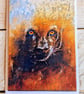A6 Greeting Card (big cat from original artwork) - Image 2