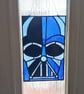 Stained Glass Darth Vader Window Hanging - Image 3