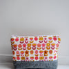 Padded make-up bag