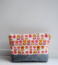 Padded make-up bag