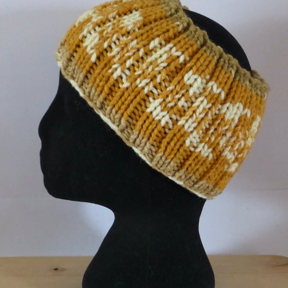 Knitted 'Nordic' Headband