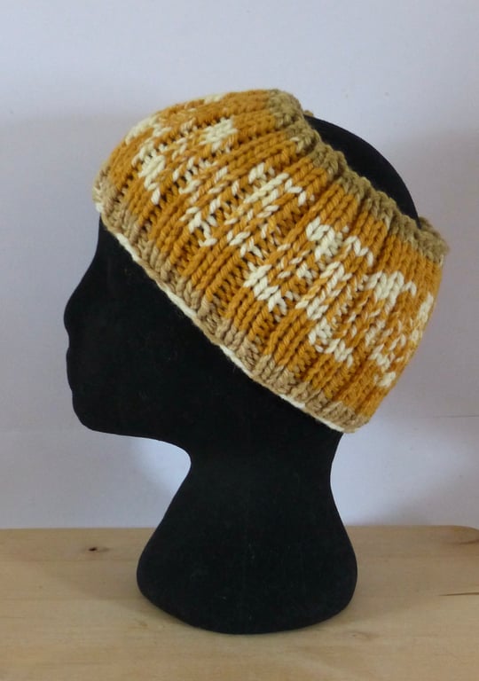 Knitted 'Nordic' Headband