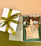3D winter forest Christmas card hessian goodie bag keepsake woodland diorama art - Image 6