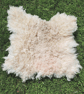 Pure wool rug Hand-Felted with soap and water