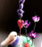 Needle felted spring gift 