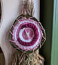 Hand Woven Rustic Circular Wall Hanging - Image 1
