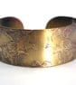 Brass magpie Cuff - medium size - Image 1