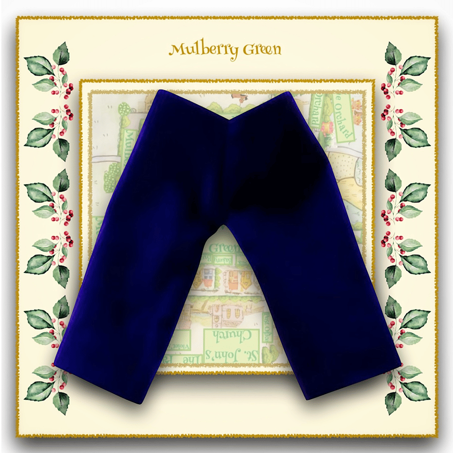 Purple Corduroy Trousers