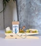 Tiny Handmade Coastal Wooden Peg Cottage Decoration  - Image 4
