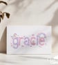 Personalised watercolour name prints 