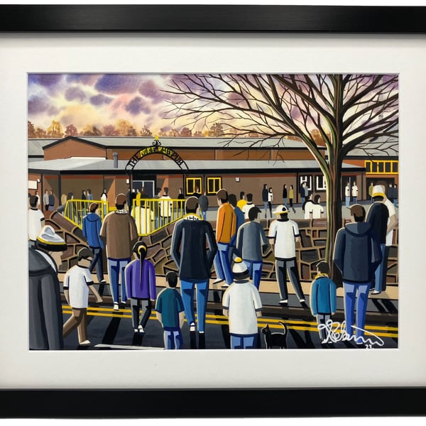 Port V. Framed & Unframed Fine Art Print, Football FC, Vale Pk Gift