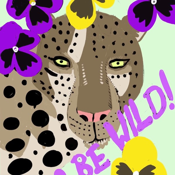 Wild leopard
