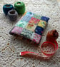 Each One With A Tale Behind It patchwork squares needlecase - Image 2