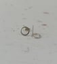 Recycled Sterling Silver Wire Circle Stud Earrings - Image 3