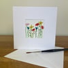 Hand Painted Greetings Card