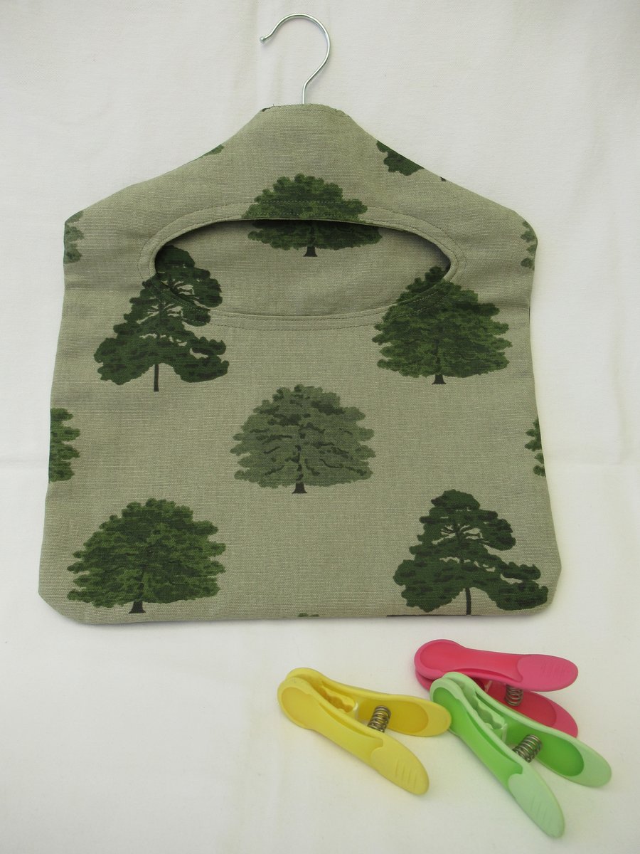 Traditional Hanging Style Peg Bag, Handmade from Sophie Allport Fabric