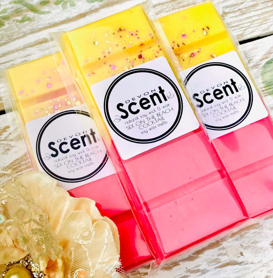Sex On The Beach Snap Bar Wax Melts Folksy 