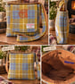 Harris Tweed satchel with heiland coo