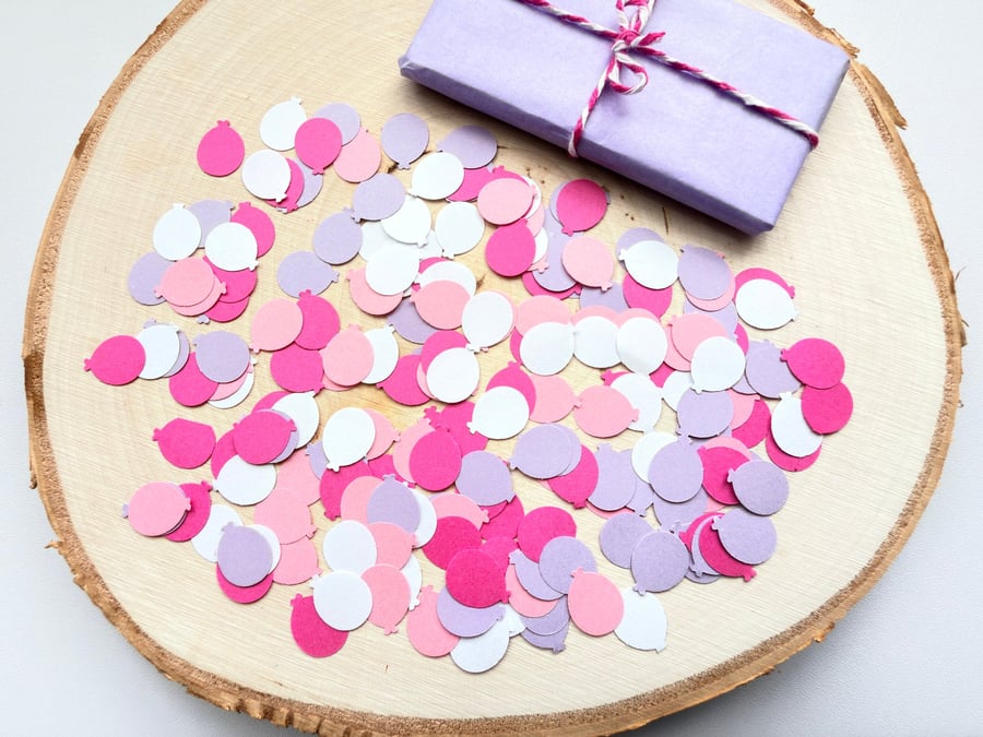 500 Paper Confetti Balloons, 4 Colour Choices, Wedding, Birthday, Party Decor