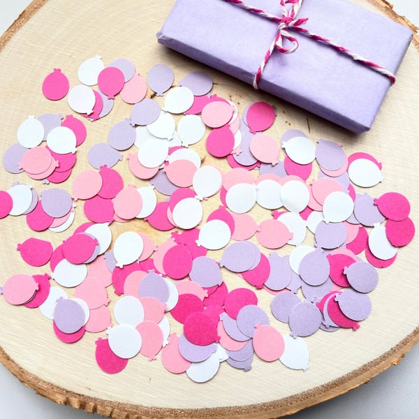 500 Paper Confetti Balloons, 4 Colour Choices, Wedding, Birthday, Party Decor