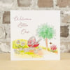  Eco-friendly New Baby Girl World Card