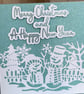 Luxury Christmas Card